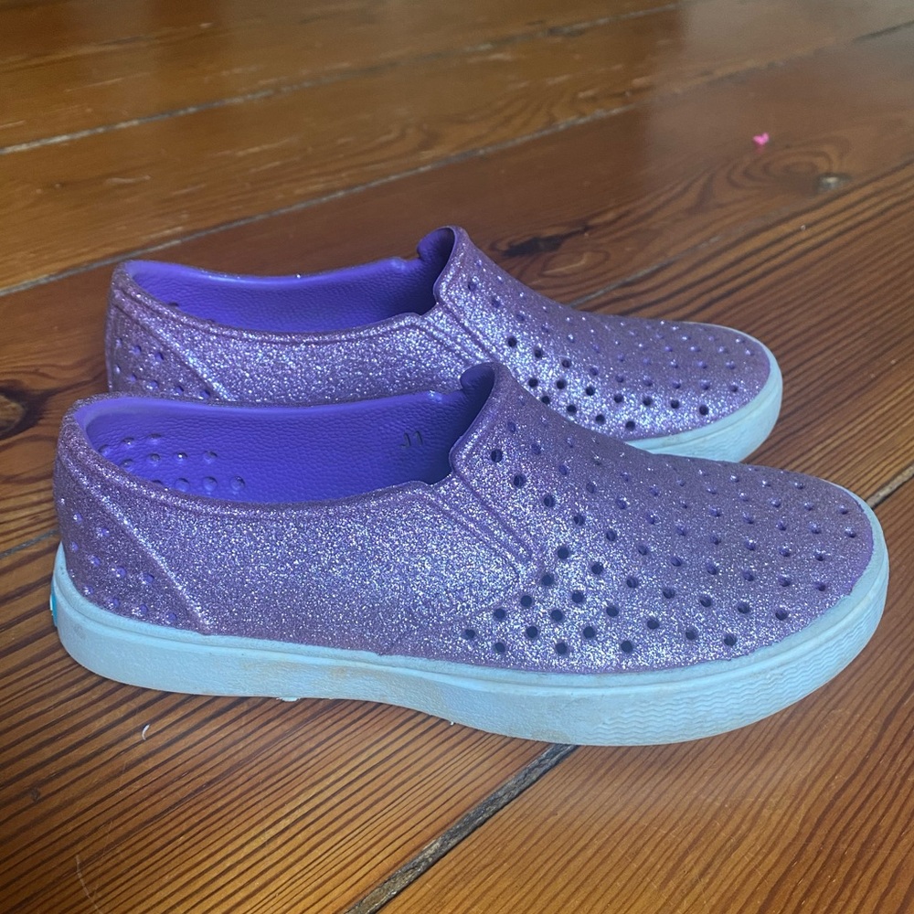 Purple glitter Natives